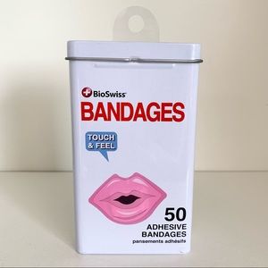 Kiss my boo boo lips bandages